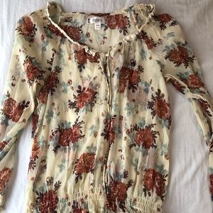 Off the shoulder blouse